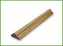 Listwa rzeźbiona / opaska dąb- 2,6 x 1,3